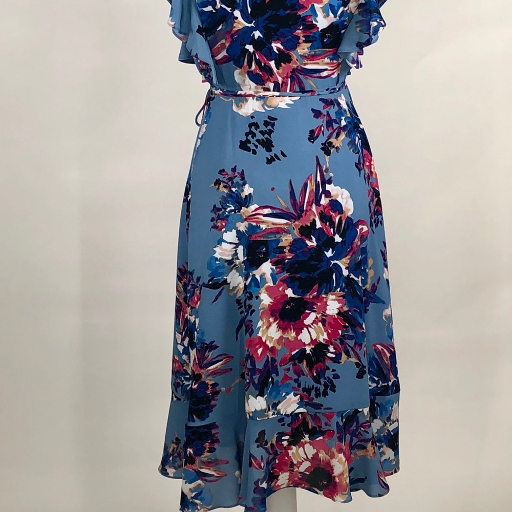Floral dress.